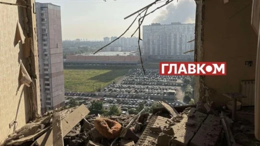 Жителі будинку, в який влучив «шахед», розповіли, як врятувалися (фото)