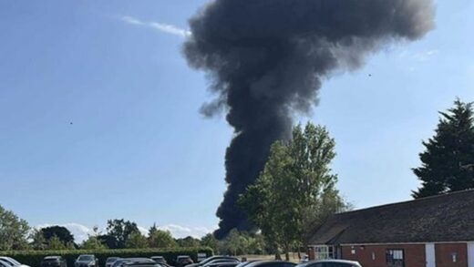 В аеропорту біля Лондона розбився літак
