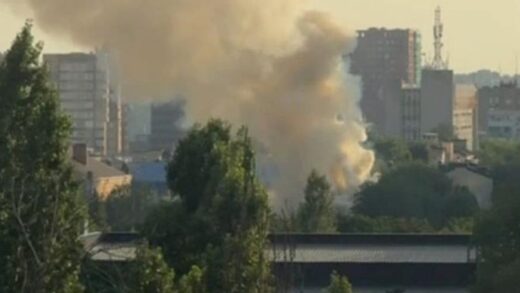 У Ростові горить військова частина - соцмережі