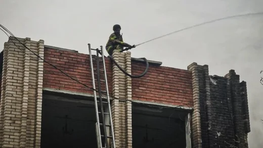 Атака на Харківщину: виникли чисельні пожежі
