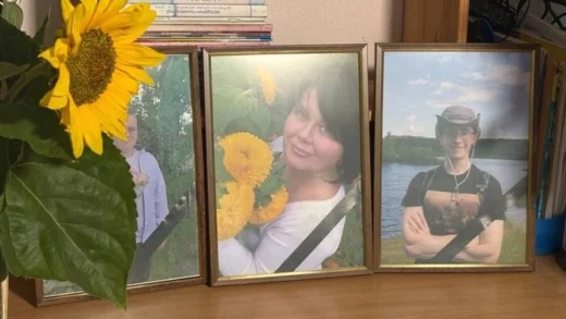 Київщина попрощалася з родиною Гайових, вбитою російською ракетою 31 липня (фото)