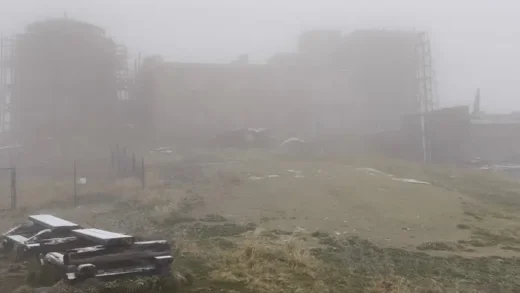 У Карпатах температура повітря опустилася до двох градусів морозу