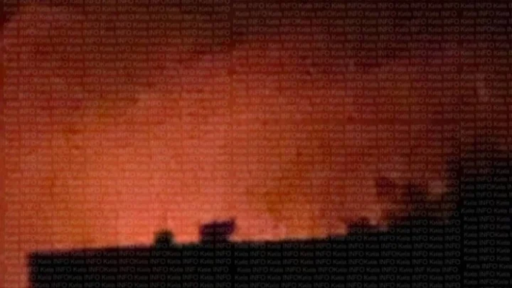 На Київщині після вибухів виникли пожежі