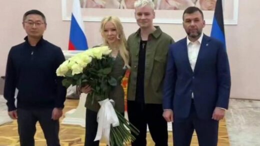 "Путіністи" Шаман і Мізуліна побралися в Донецьку