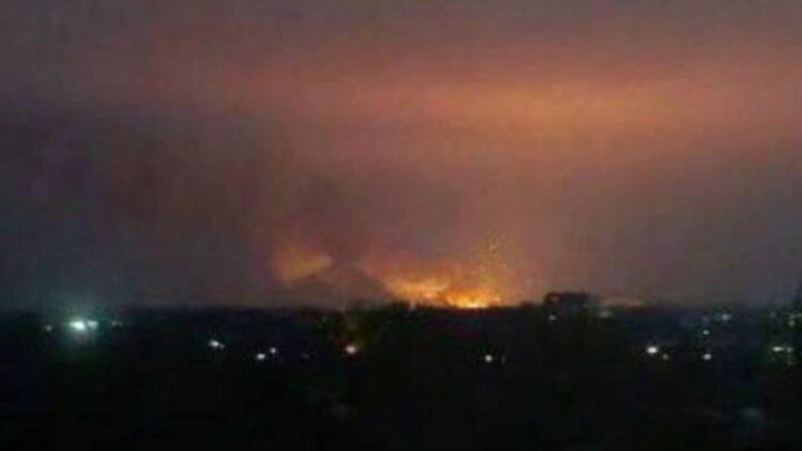 У Донецьку вибухає великий склад БК - соцмережі