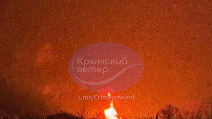 У Криму сталася пожежа на нафтобазі – соцмережі