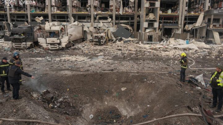 СюжетЧотири повітряні цілі: як ворог бив по Києву