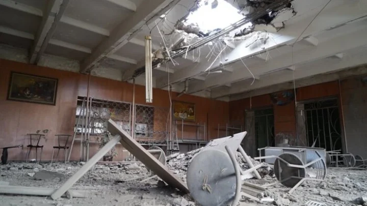 Російські «шахеди» вдарили по єдиному вцілілому закладі в Ізюмі
