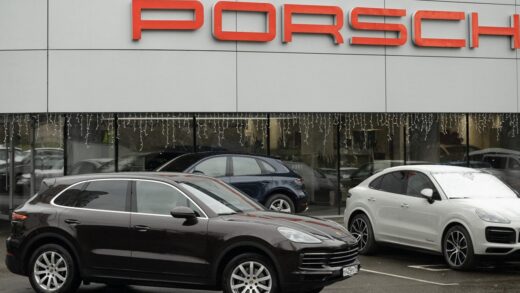 У Росії перестали працювати автомобілі Porsche