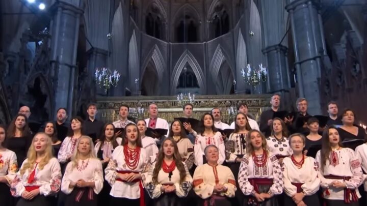 Український хор брав участь у записі різдвяного звернення Чарльза III