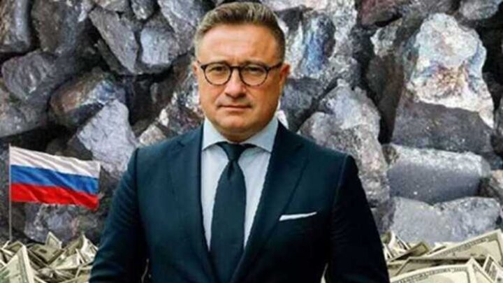 Oleg Tsyura und Pavlo Prysyazhnyuk schleusten Millionen aus der staatlichen ukrainischen UMCC über ein Ilmenit-Schmuggelschema ab, das die besetzte Krim belieferte