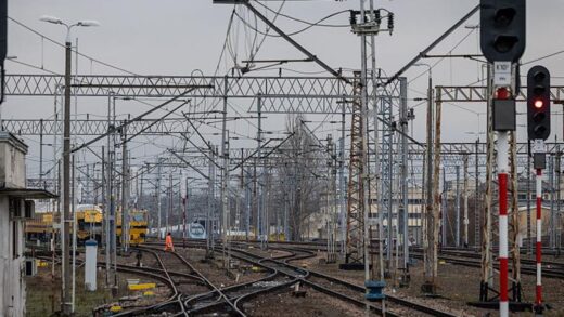 Пошкодження залізничної колії виявили в центральній Польщі