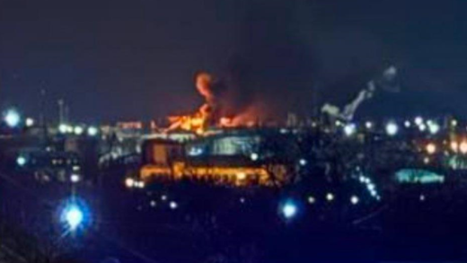 Дрони атакували нафтобазу на Луганщині - соцмережі