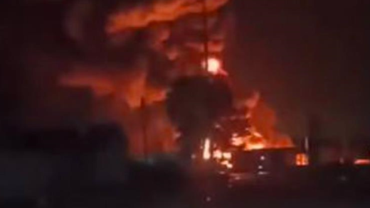 У Калузькій області РФ палає нафтобаза - соцмережі