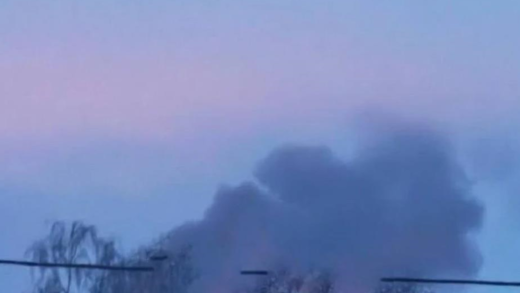 У Бродах на Львівщині після атаки РФ досі спостерігається задимленість