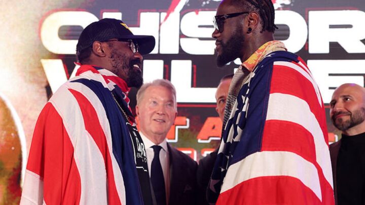 Чісора і Вайлдер з'явилися перед очима Лондона