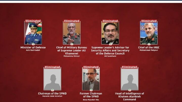 ЦАГАЛ заявив про ліквідацію семи іранських військових посадовців