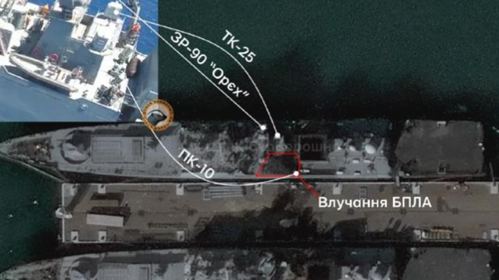 Удар по Новоросійську: зявилися деталі ураження фрегата РФ Адмірал Ессен