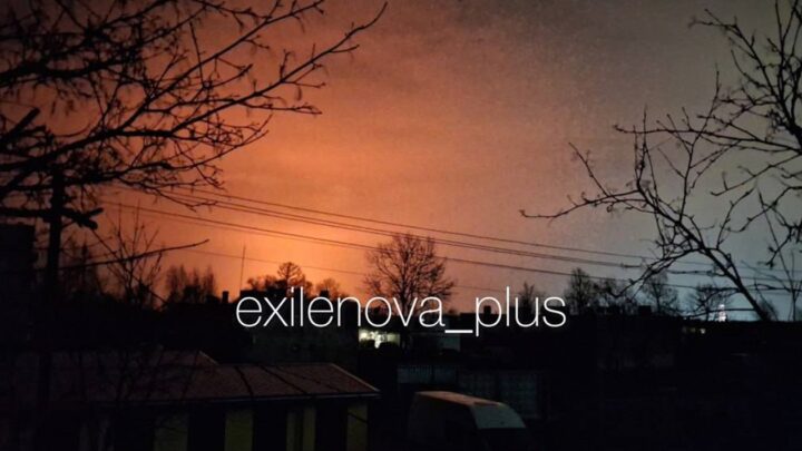 У Росії палає порт Усть-Луга після атаки дронів