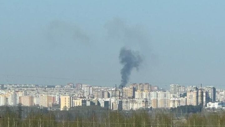 З'явився момент влучання ракети по заводу в РФ