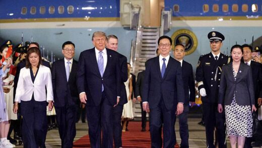 Вперше з 2017 року: Трамп прибув до Китаю