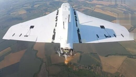 Військовий збив російський дрон Гербера з автомата