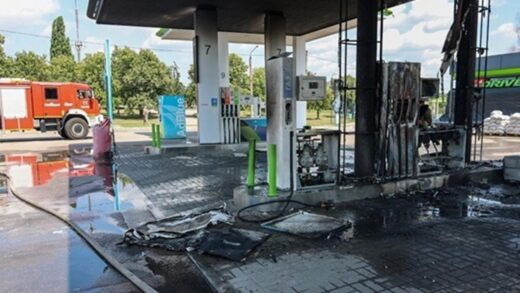За пів року в Україні зруйновані або уражені понад 300 АЗС