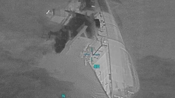 Військові США показали, як потопили танкер Ірану