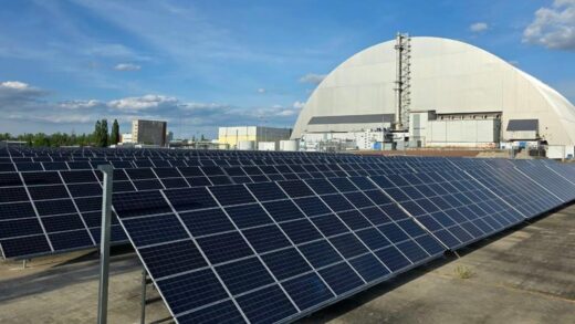 Сонячна електростанція запрацювала на Чорнобильській АЕС